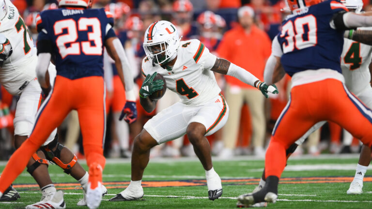 34. Mark Fletcher - Miami Hurricanes