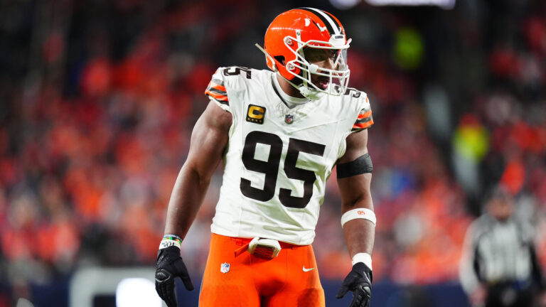 1) DL Myles Garrett, Cleveland Browns