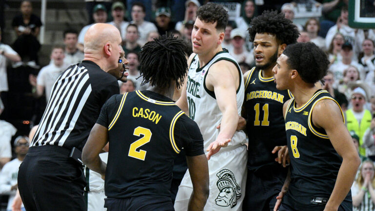 South Region: (2) Michigan State Spartans vs (5) Michigan Wolverines