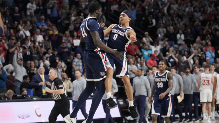 20) Gonzaga Bulldogs