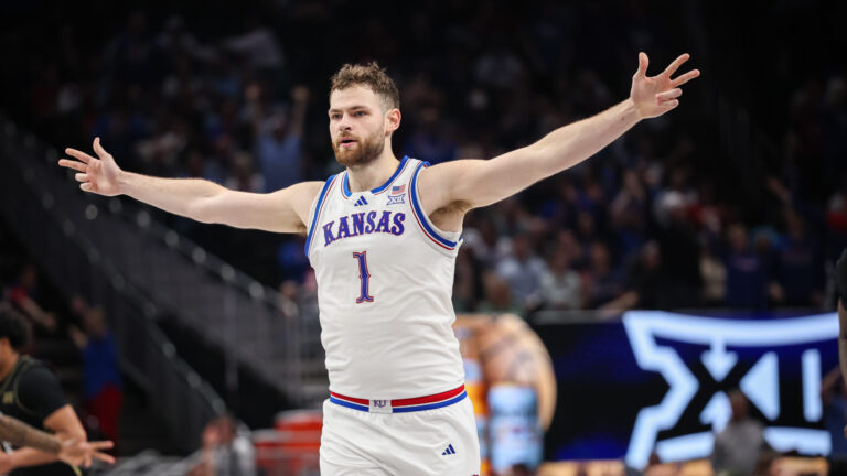 West Region First Round: (7) Kansas vs. Arkansas (10)