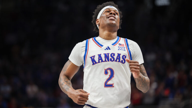 West Region First Round: (7) Kansas vs. Arkansas (10)