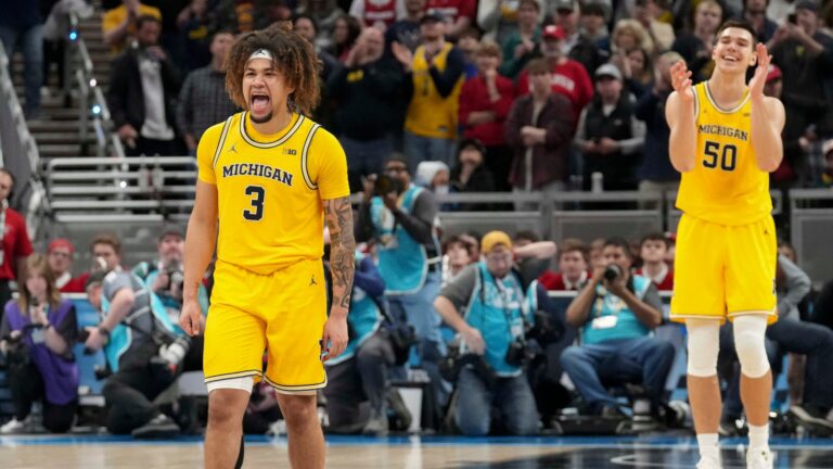 South Region First Round: (12) UC San Diego vs. Michigan (5)