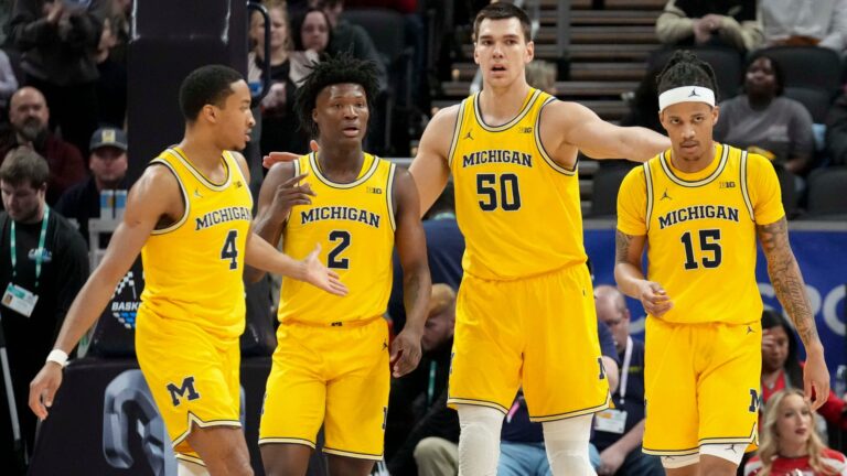 South Region First Round: (12) UC San Diego vs. Michigan (5)
