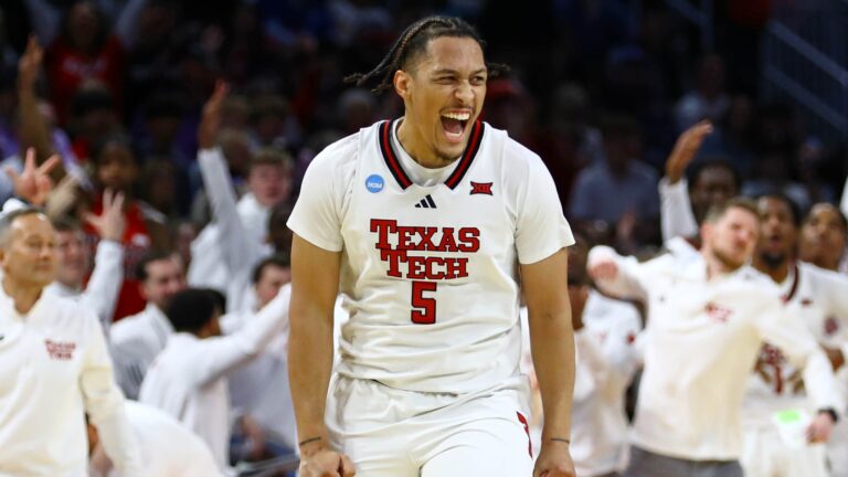 (3) Texas Tech (27-8) OVER (10) Arkansas (22-13)