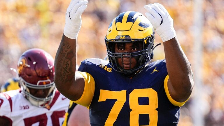 31. Kansas City Chiefs- DT Kenneth Grant, Michigan