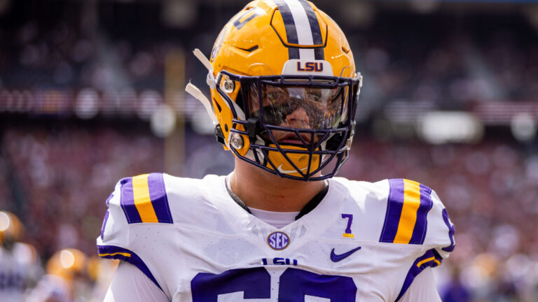 4. New England Patriots- OT Will Campbell, LSU