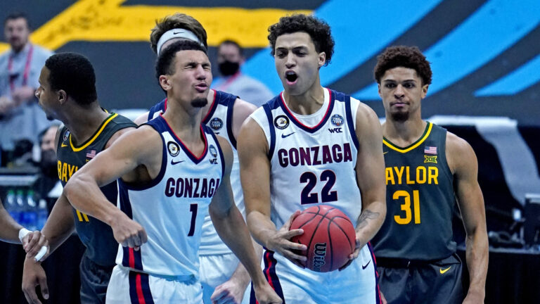 5) 2020-21 Gonzaga Bulldogs
