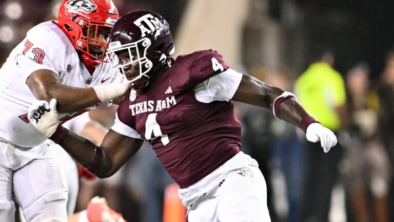 29. Washington Commanders- DE Shemar Stewart, Texas A&M