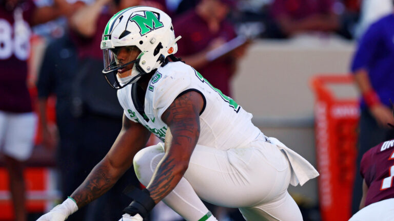 15. Atlanta Falcons- DE Mike Green, Marshall