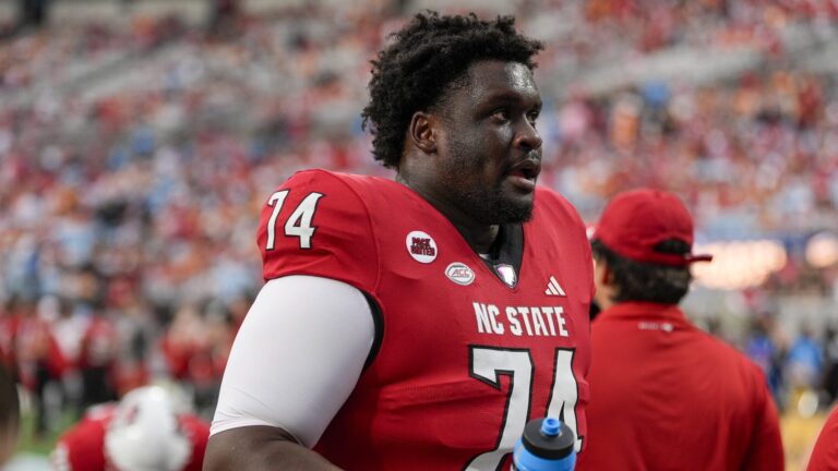 60. Detroit Lions- OT Anthony Belton, NC State