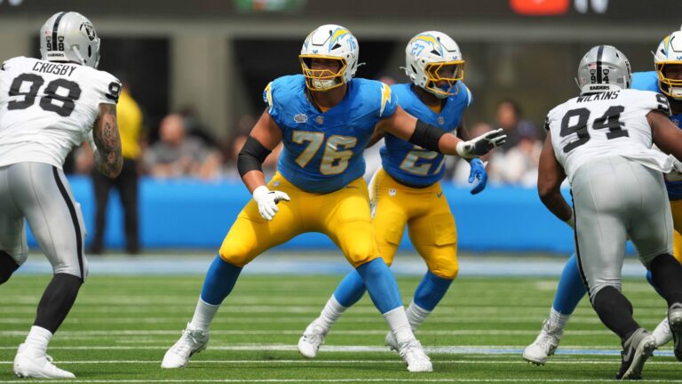9) OT Joe Alt, Los Angeles Chargers