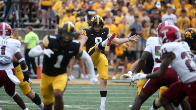 7. Rhys Dakin, Iowa