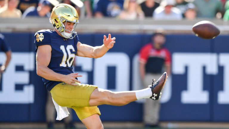 20. James Rendell, Notre Dame