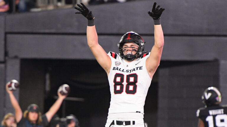 5. Tanner Koziol, TE