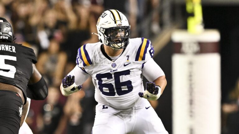 4. New England Patriots- OT Will Campbell, LSU