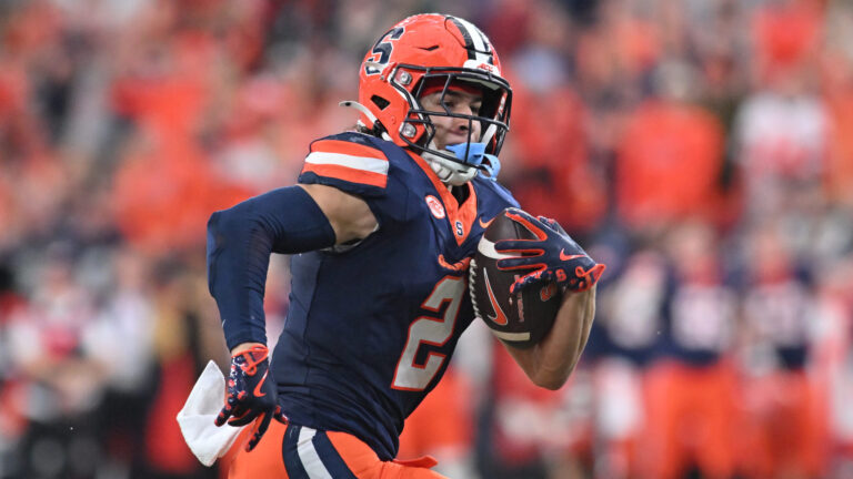 2) WR Trebor Pena, Syracuse -> Penn State