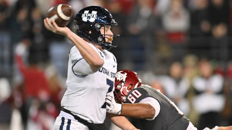 31. Spencer Petras - Utah State Aggies