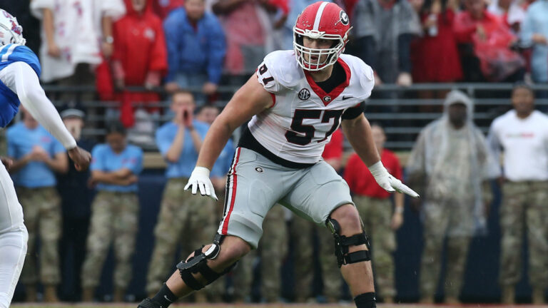 21. Monroe Freeling - Georgia Bulldogs