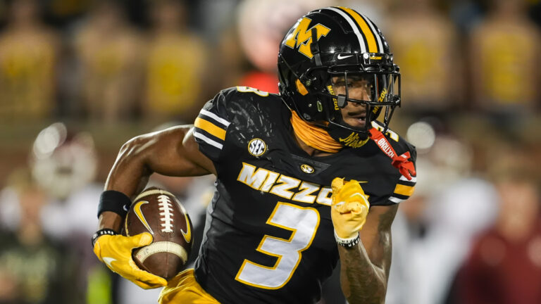 6) Luther Burden III, WR, Missouri