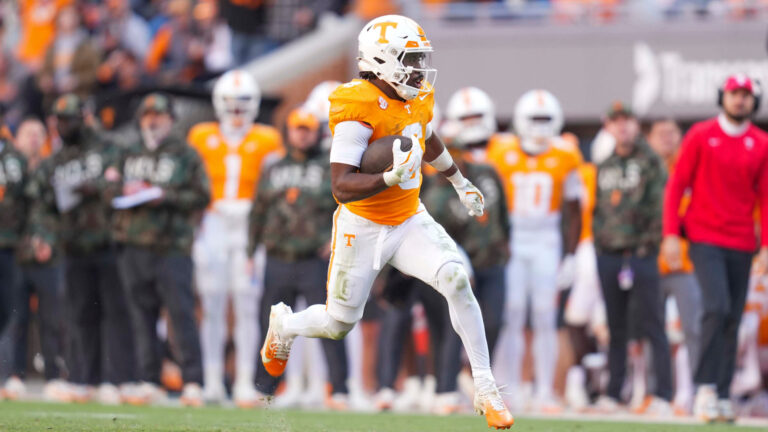 63) RB Dylan Sampson, Tennessee
