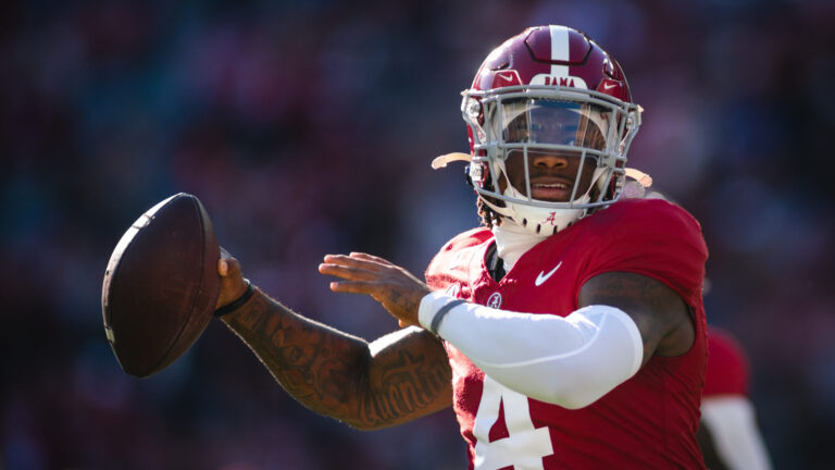 34. New York Giants- QB Jalen Milroe, Alabama