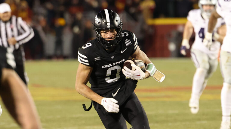52. Seattle Seahawks- WR Jayden Higgins, Iowa State