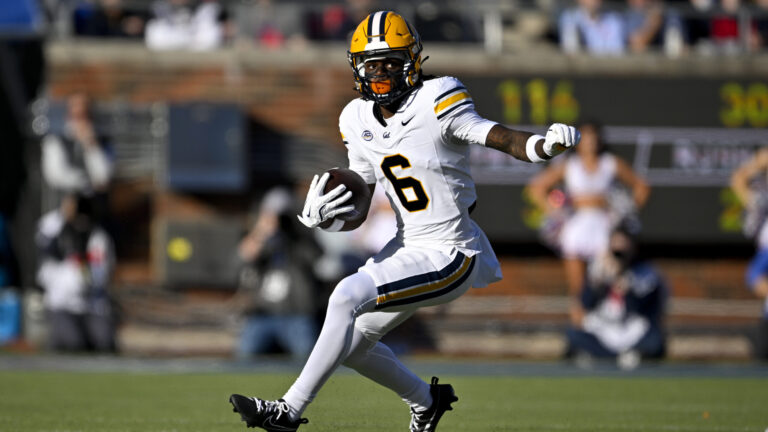 3) WR Jonathan Brady, Cal