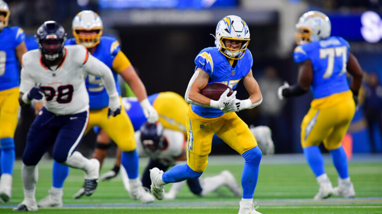6) WR Ladd McConkey, Los Angeles Chargers