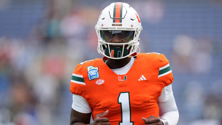 1. Tennessee Titans- QB Cam Ward, Miami