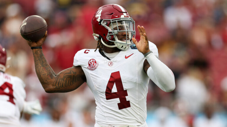 46) QB Jalen Milroe, Alabama