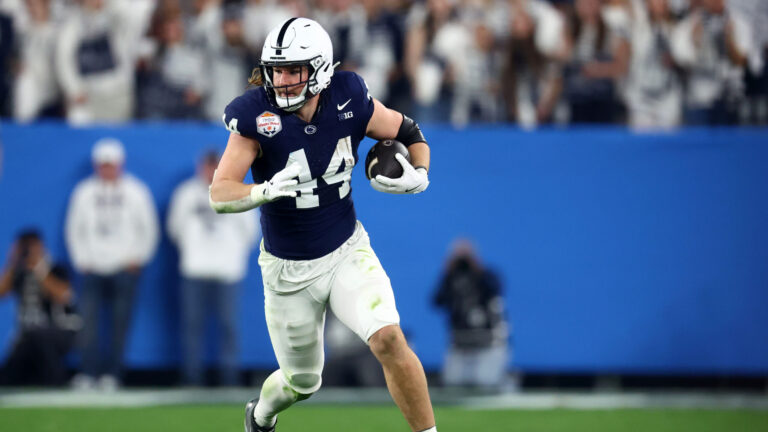 7) TE Tyler Warren, New York Jets