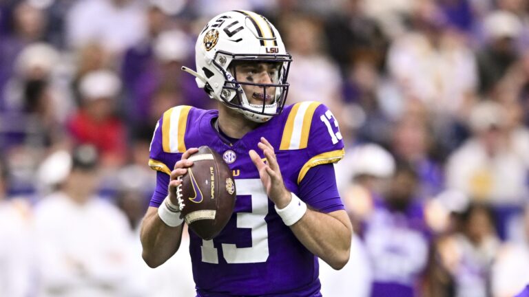 5) Garrett Nussmeier, LSU