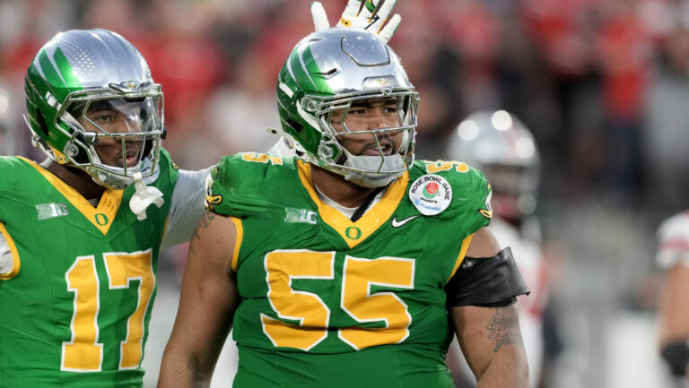 21. Pittsburgh Steelers- DL Derrick Harmon, Oregon