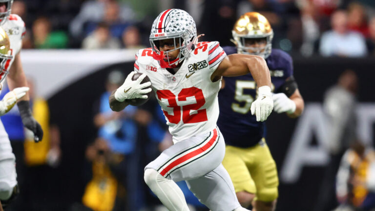 41. Chicago Bears- RB TreVeyon Henderson, Ohio State