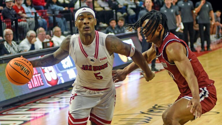 87) G Jaron Pierre Jr., Jacksonville State --> SMU