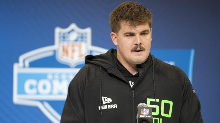 22. Los Angeles Chargers- OL Grey Zabel, North Dakota State