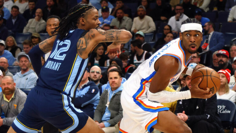 1) Western Conference Round 1: No. 8 Grizzlies/Mavericks vs. No. 1 Thunder 