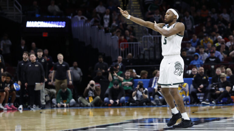 2) G Tre Holloman, Michigan State