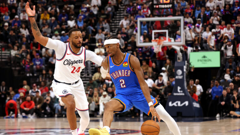 5) Western Conference Semifinals: No. 5 Clippers vs. No. 1 Thunder