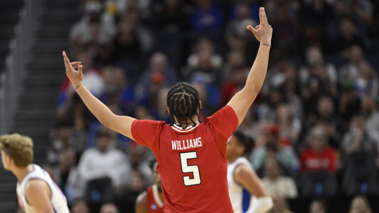 7) F Darrion Williams, Texas Tech --> NC State