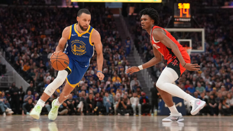 2) Western Conference Round 1: No. 7 Warriors vs. No. 2 Rockets