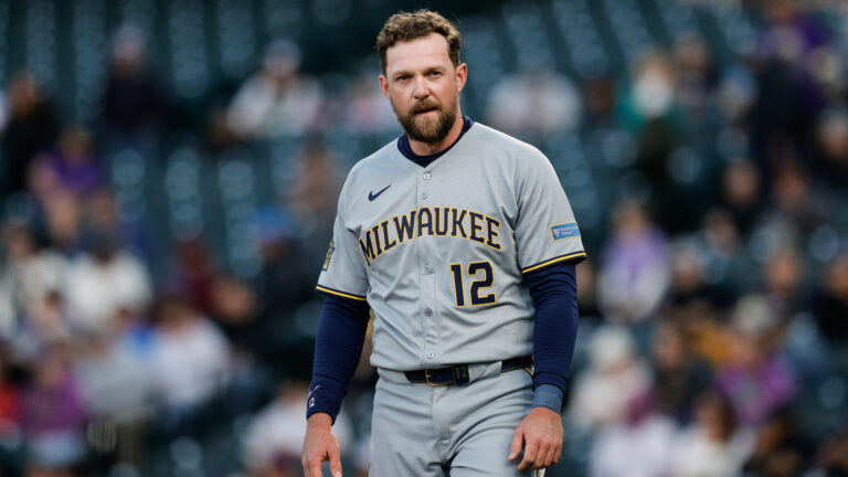 Rhys Hoskins – 1B, Milwaukee Brewers