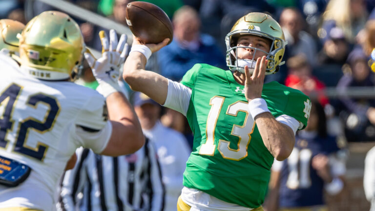 47. CJ Carr - Notre Dame Fighting Irish