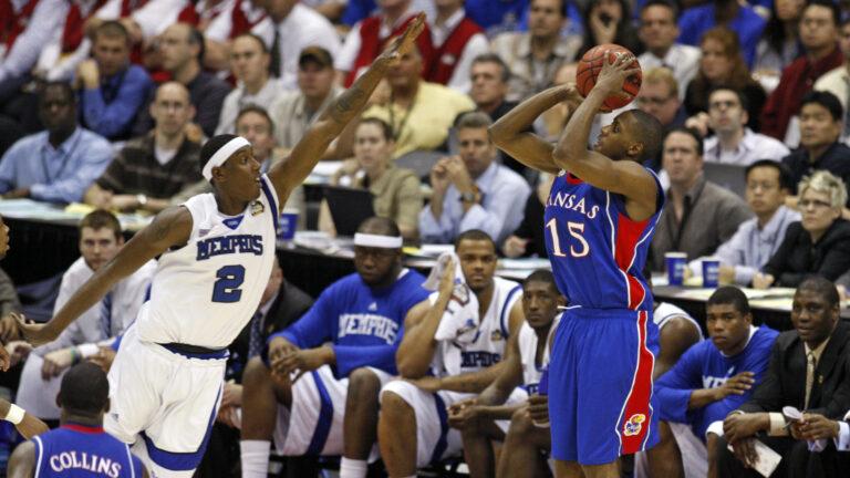 9) 2007-08 Kansas Jayhawks