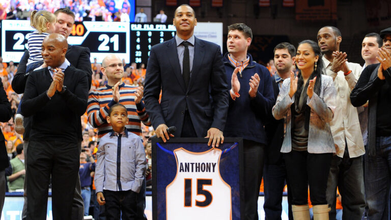 1) Carmelo Anthony, Syracuse