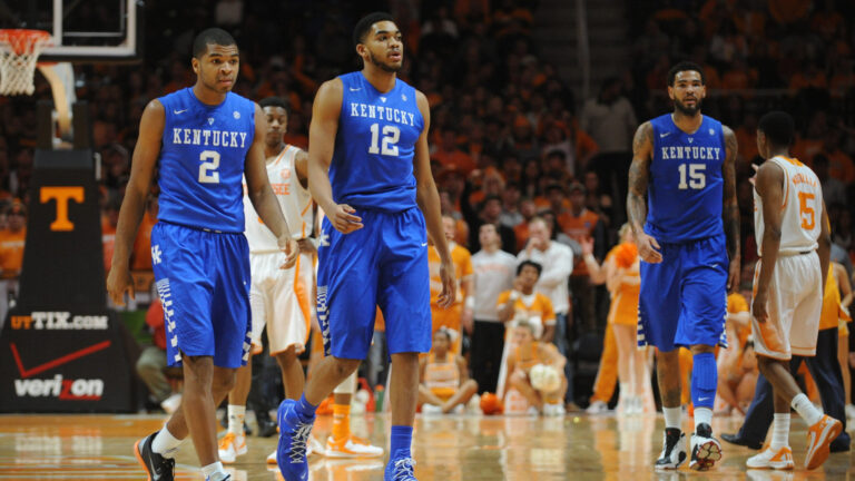 4) 2014-15 Kentucky Wildcats