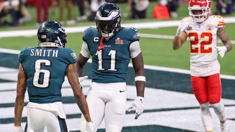 3. PHI A.J. Brown & DeVonta Smith