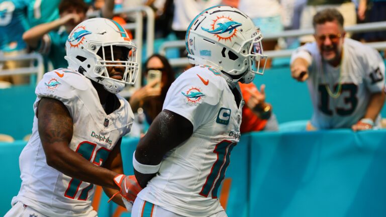 4. MIA Tyreek Hill & Jaylen Waddle
