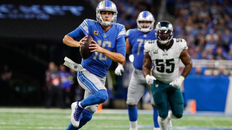 Week 11: Detroit at Philadelphia - October 16 at 8:20